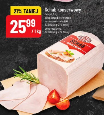Schab konserwowy promocja w POLOmarket