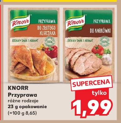 Przyprawa do karkówki Knorr promocja