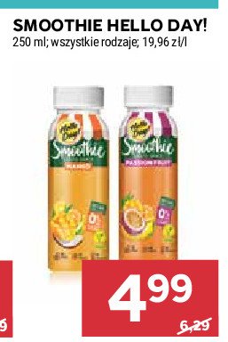 Smoothie mango Hello day! promocja