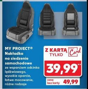 Nakładka na siedzenie K-classic myproject promocja w Kaufland