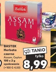Herbata assam Bastek promocja