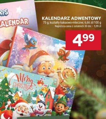 Kalendarz adwentowy promocja w Stokrotka