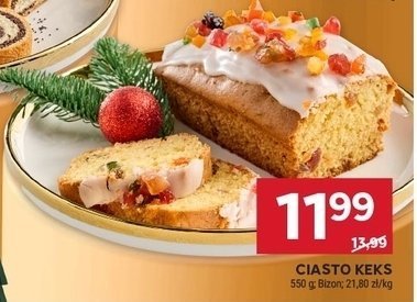 Ciasto keks promocja w Stokrotka