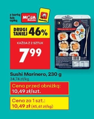 Sushi Marinero promocja w Biedronka