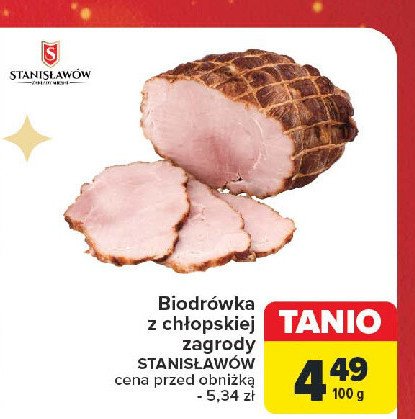 Biodrówka z chłopskiej zagrody Stanisławów promocja w Carrefour Market