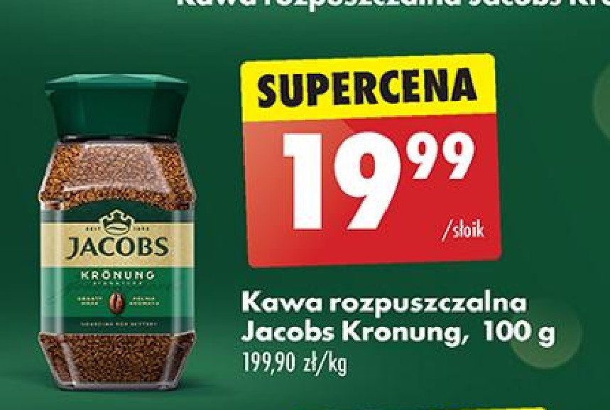 Kawa Jacobs Kronung promocja w Biedronka