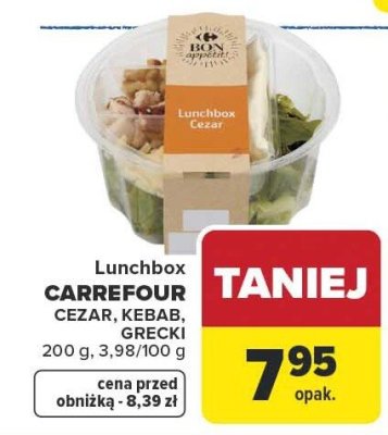 Lunchbox CEZAR Carrefour promocja w Carrefour
