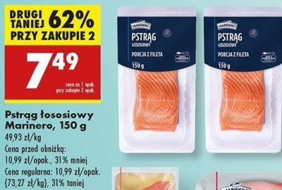 Pstrąg łososiowy Marinero promocja