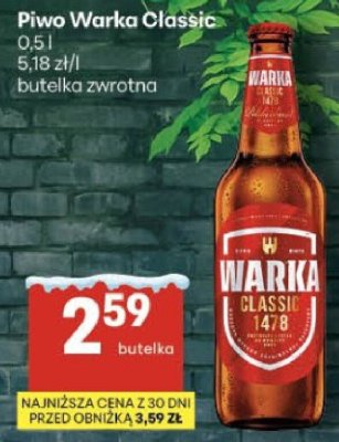 Piwo promocja w Delikatesy Centrum
