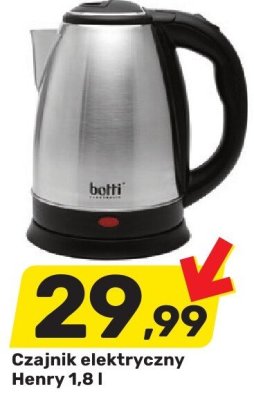 Czajnik elektryczny Henry 1,8 l promocja w Bricomarche
