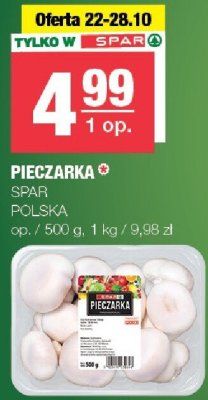 Pieczarka promocja w SPAR