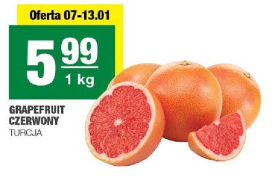 Grapefruit czerwony Turcja SPAR promocja