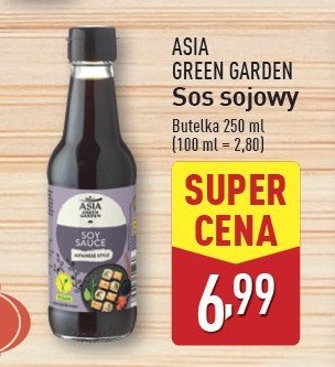 Sos sojowy Asia green garden promocja w Aldi