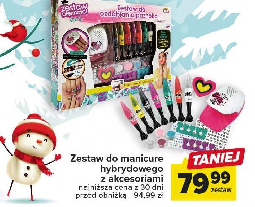 Zestaw do manicure hybrydowego z akcesoriami promocja