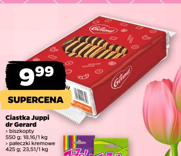 Pałeczki kremowe śmietanka & morela Dr gerard promocja w Netto