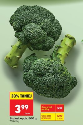 Brokuł opak. 500g Biedronka promocja w Biedronka