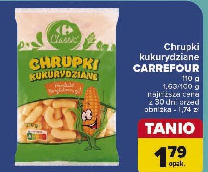 Chrupki kukurydziane Carrefour promocja