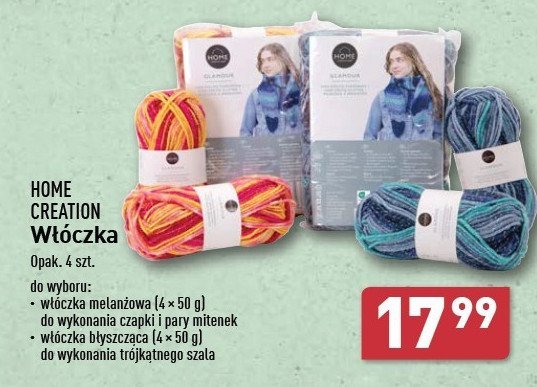 Włóczka melanżowe Home creation promocja