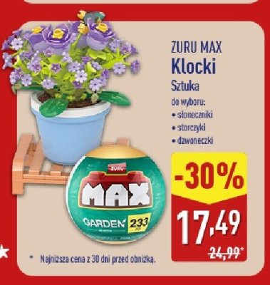 Klocki ZURU MAX promocja w Aldi