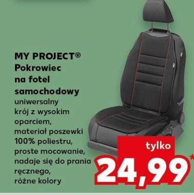 Pokrowiec na fotel samochodowy  promocja w Kaufland