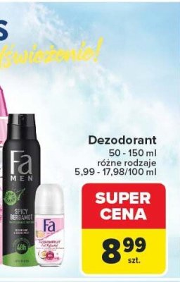 Dezodorant promocja w Carrefour