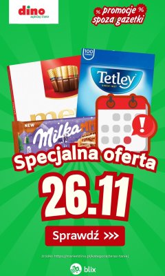 Specjalna oferta na 26.11.2025 - promocje spoza gazetki, strona 0 promocja w Dino