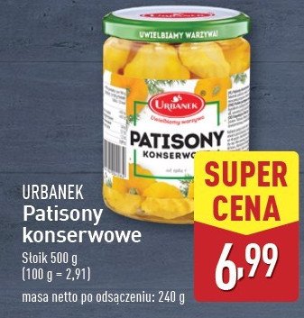 Patisony konserwowe Urbanek promocja w Aldi