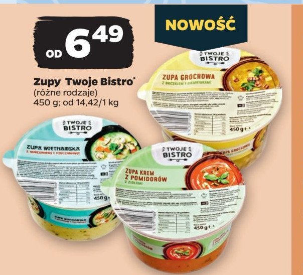 Zupa wietnamska TWOJE BISTRO promocja