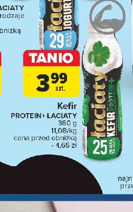 Kefir proteinowy Łaciaty promocja