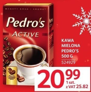 Kawa mielona Pedro's 500 g promocja w Selgros