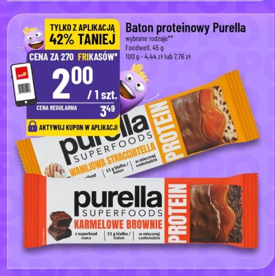 Baton proteinowy Purella Superfoods promocja w POLOmarket