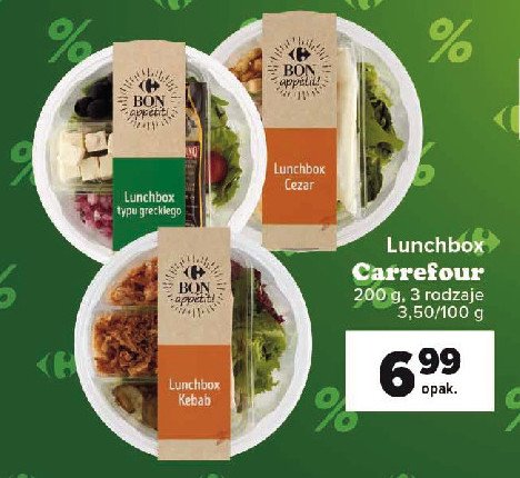 Lunchbox cezar Carrefour bon appetit! promocja