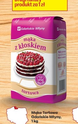 Mąka tortowa Gdańskie Młyny promocja w Biedronka