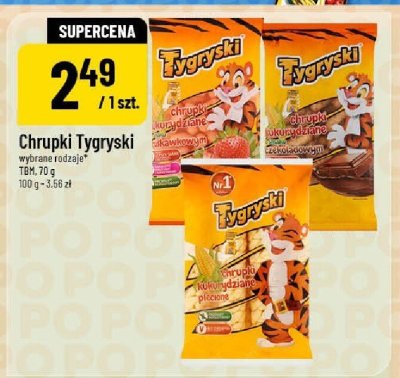 Chrupki Tygryski promocja w POLOmarket