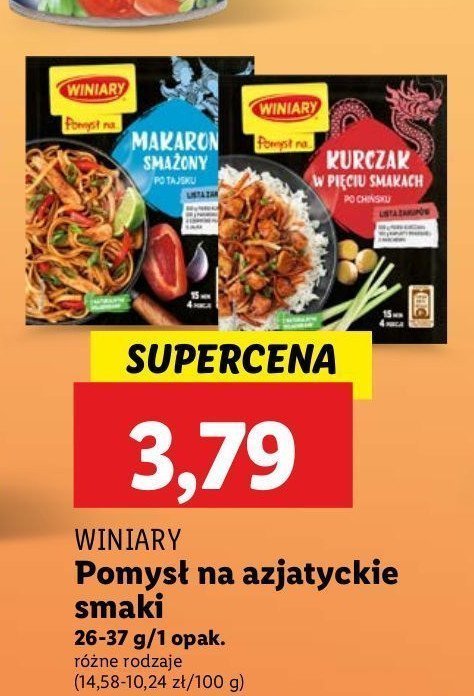 Kurczak 5 smaków Winiary pomysł na ... promocja