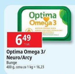 Margaryna Optima omega3 Optima kruszwica promocja w Leclerc