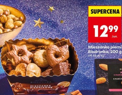 Mieszanka pierników 200 g promocja w Biedronka