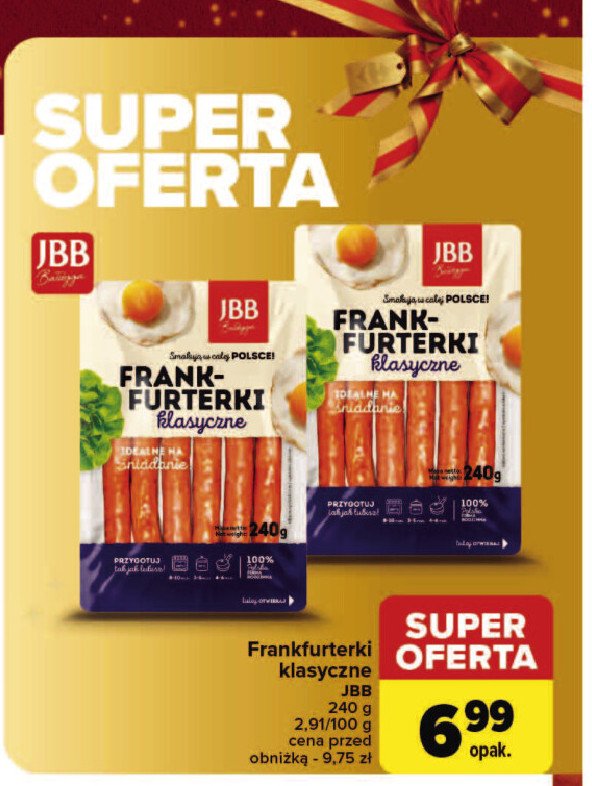 Frankfurterki klasyczne Jbb bałdyga promocja