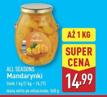 Mandarynki All seasons promocja