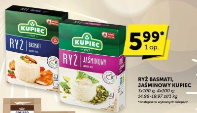 Ryż Basmati, Jaśminowy Kupiec promocja w ABC