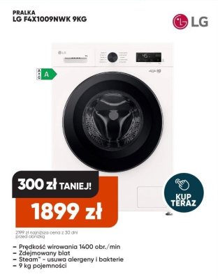Pralka F4X1009NWK 9KG promocja w Max Elektro