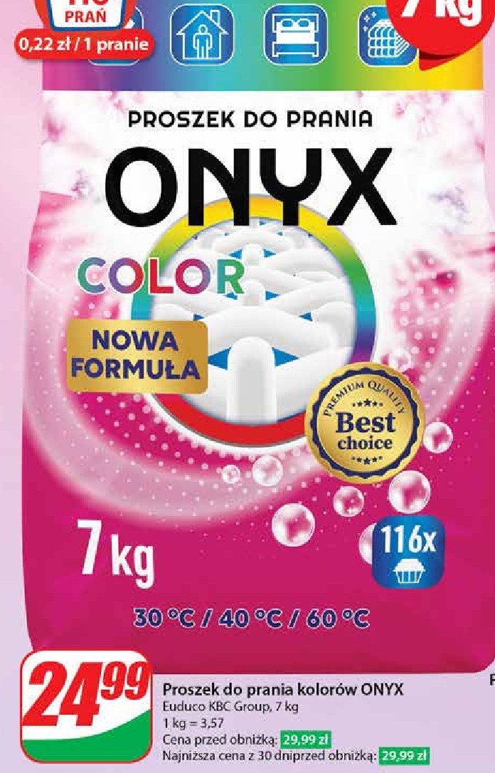 Proszek do prania color ONYX(PROSZKI) promocja