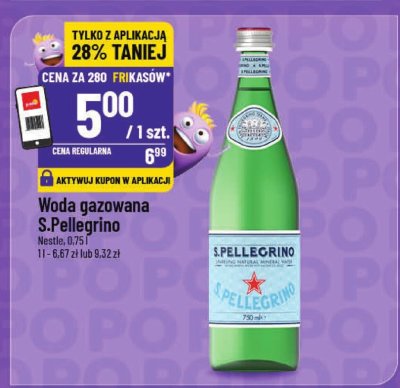 Woda gazowana S.Pellegrino promocja w POLOmarket