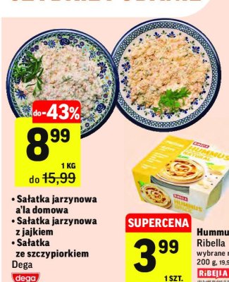 Sałatka jarzynowa z jajkiem Dega promocja