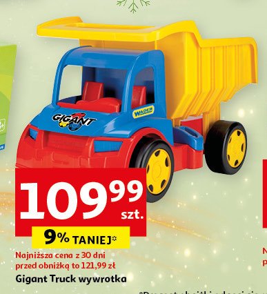 Wywrotka gigant truck Wader promocja w Auchan