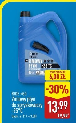 Zimowy płyn do spryskiwaczy -25°C promocja w Aldi