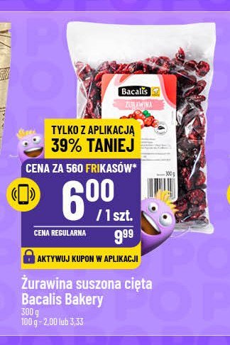 Zurawina suszona promocja w POLOmarket