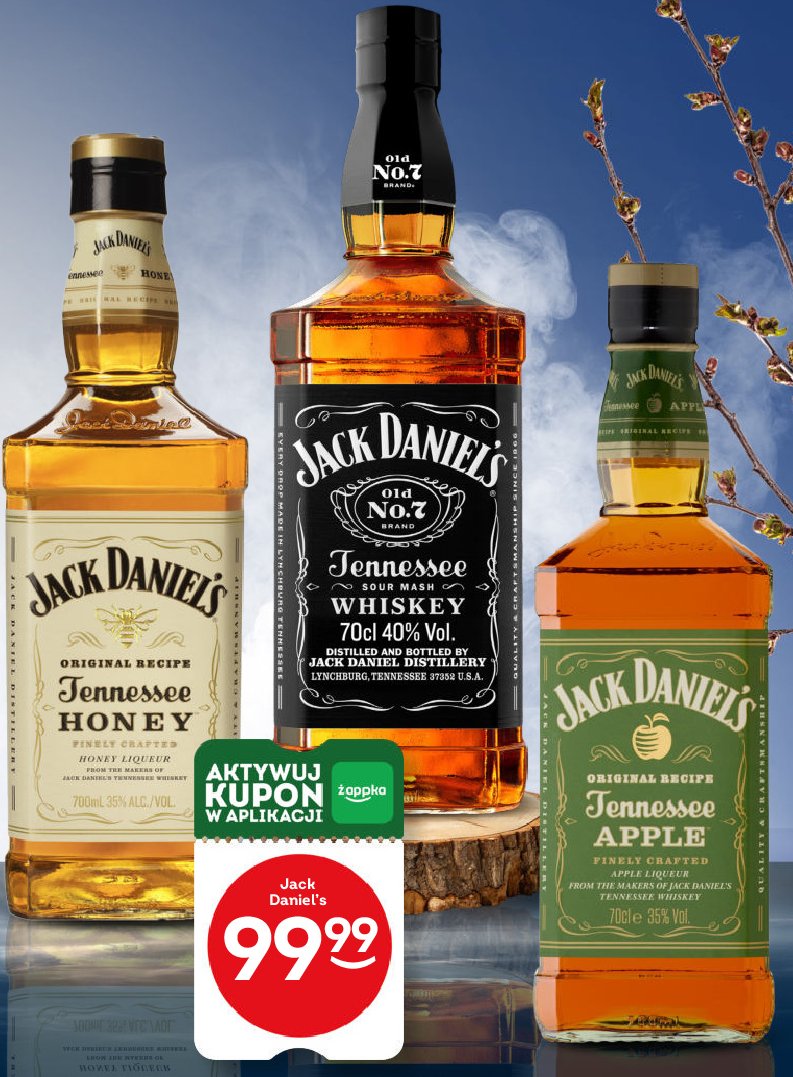 Whiskey Jack daniel's tennessee promocja