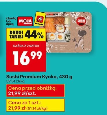 Sushi Premium Kyoko, 430 g promocja w Biedronka