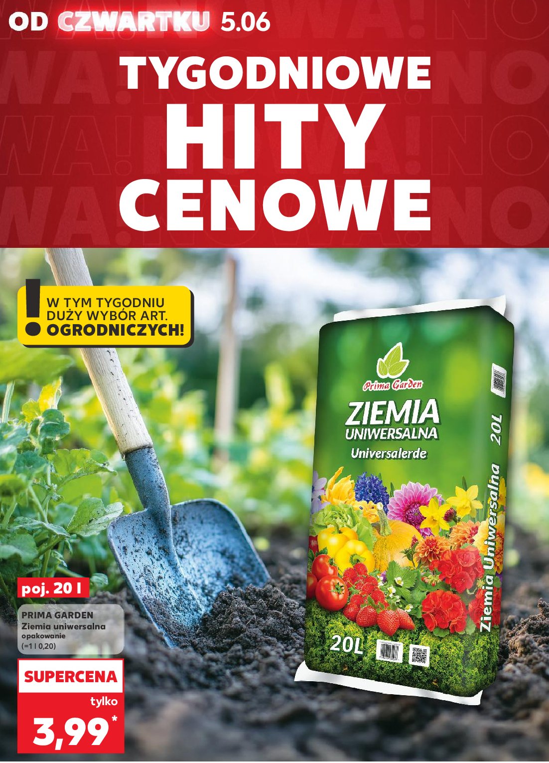 Ziemia uniwersalna Prima garden promocja w Kaufland